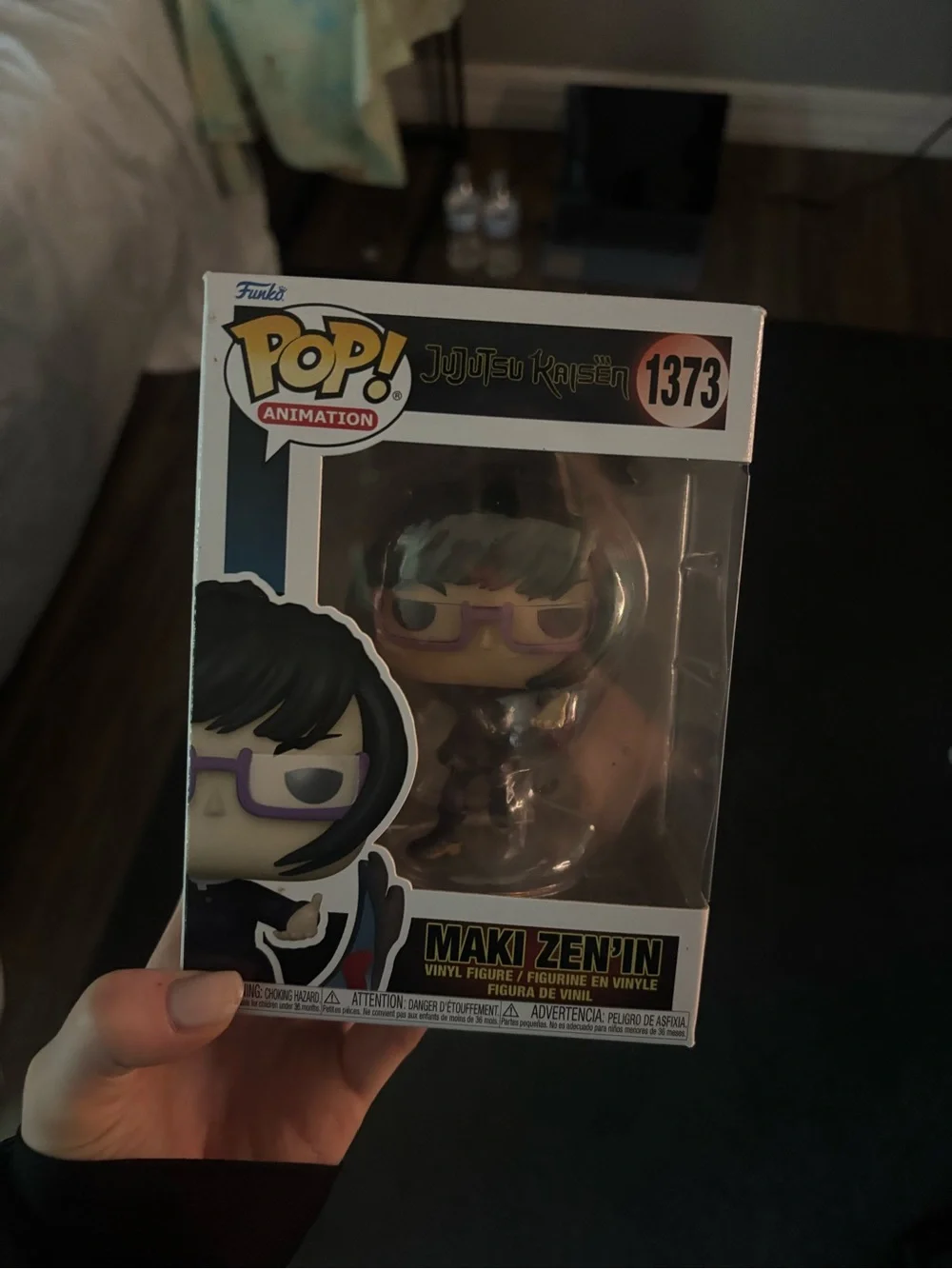 Funko Pop! Maki Zen'in Vinyl Figure - Black, Purple - Picture 1 of 1